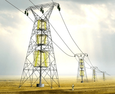 Wind-it - wind generators in pylons