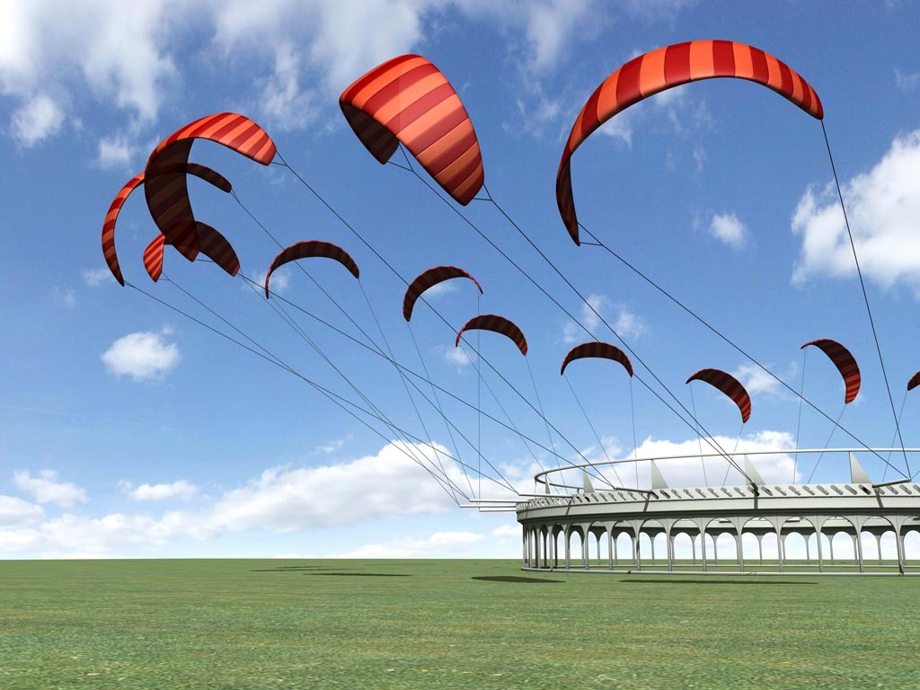 Kitegen - Kites on a Carousel